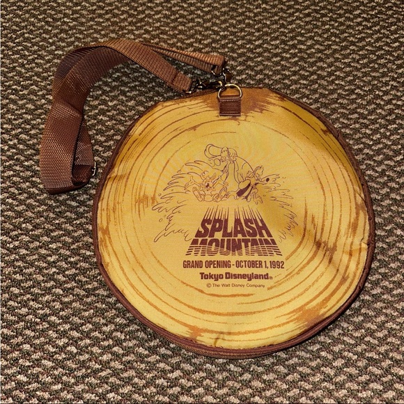 Disney Handbags - Splash Mountain 1992 Bag Brer Rabbit Critter Country Tokyo Disney Japan Rare